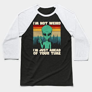 Alien Costume UFO Lover Alien Space Baseball T-Shirt